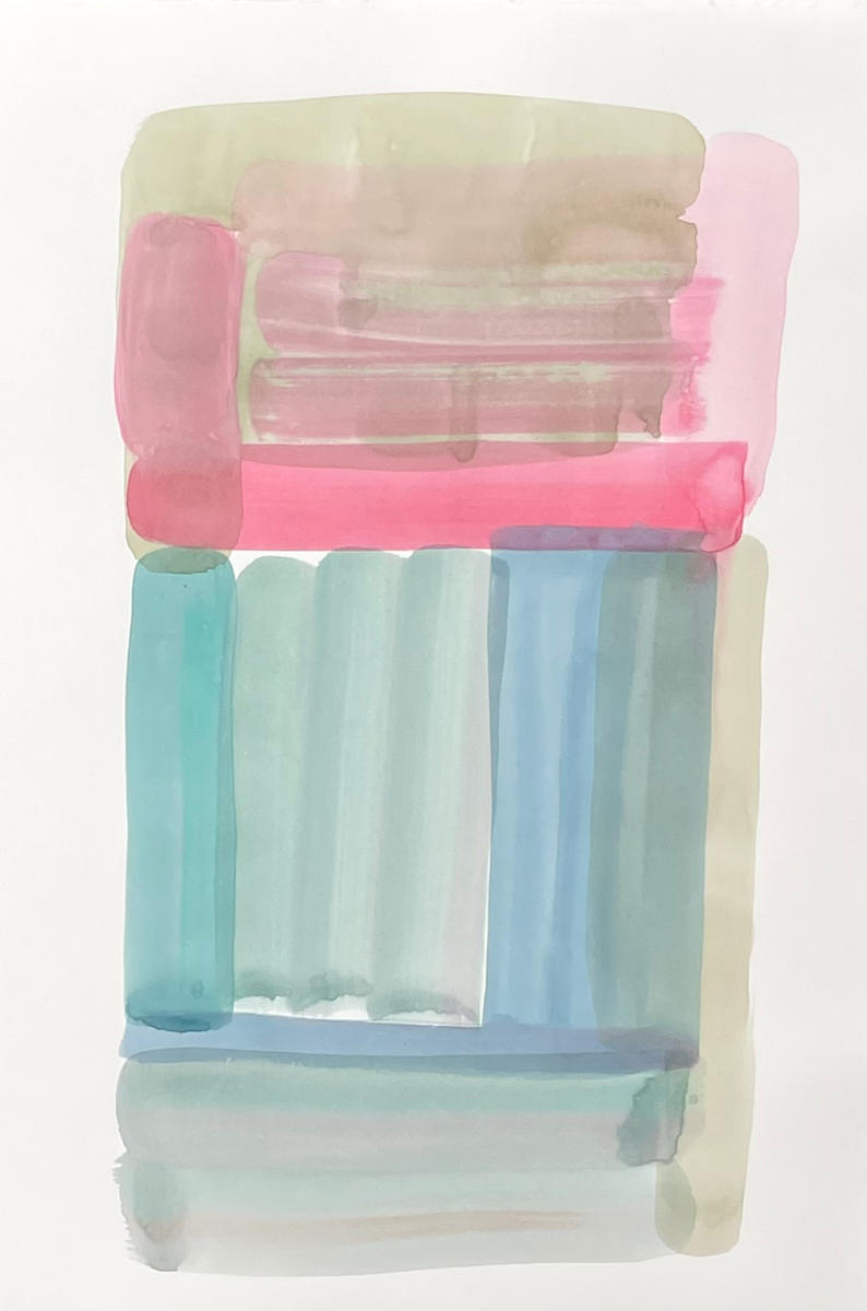 Gouache Wash #3 by MK Wynn 