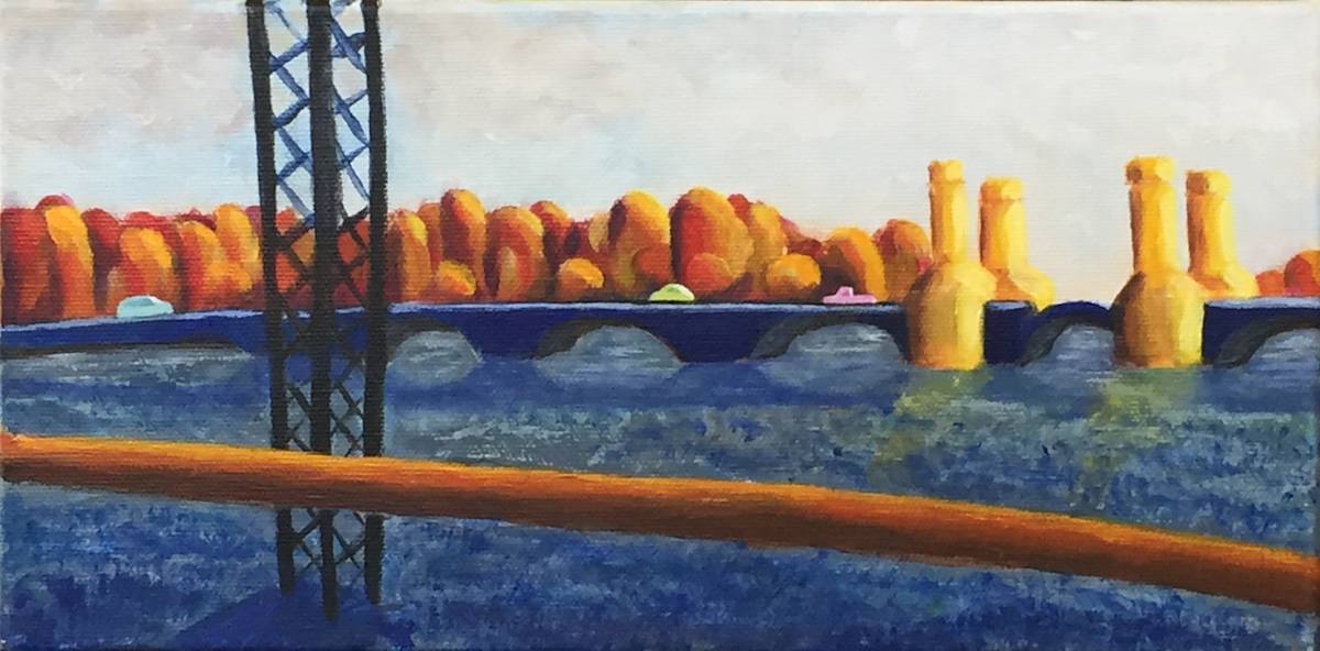 View From A Train by MK Wynn 