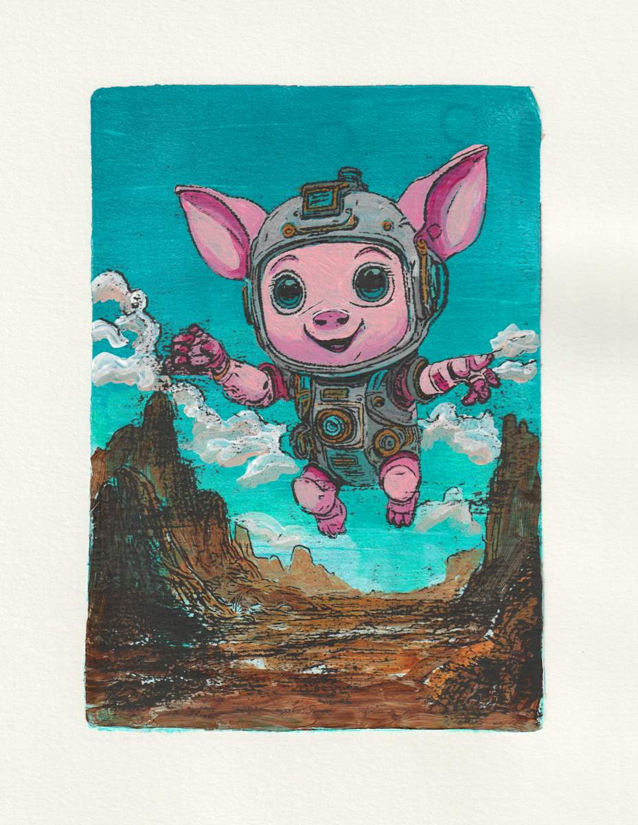 Sus Domesticus - 40.469 Hectare Void by Greg Butkus, Image 2.