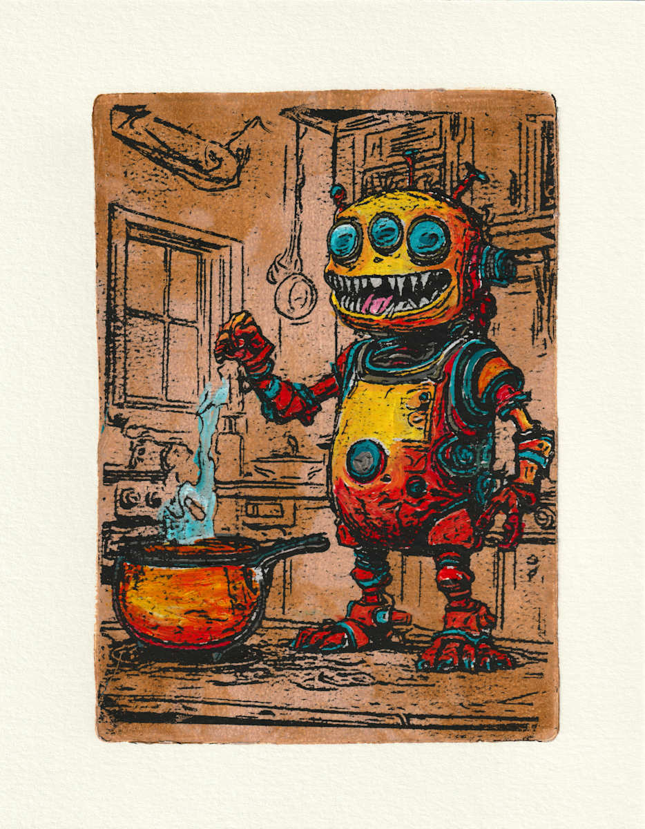 Tater Bots #2 - Hot Borscht by Greg Butkus 