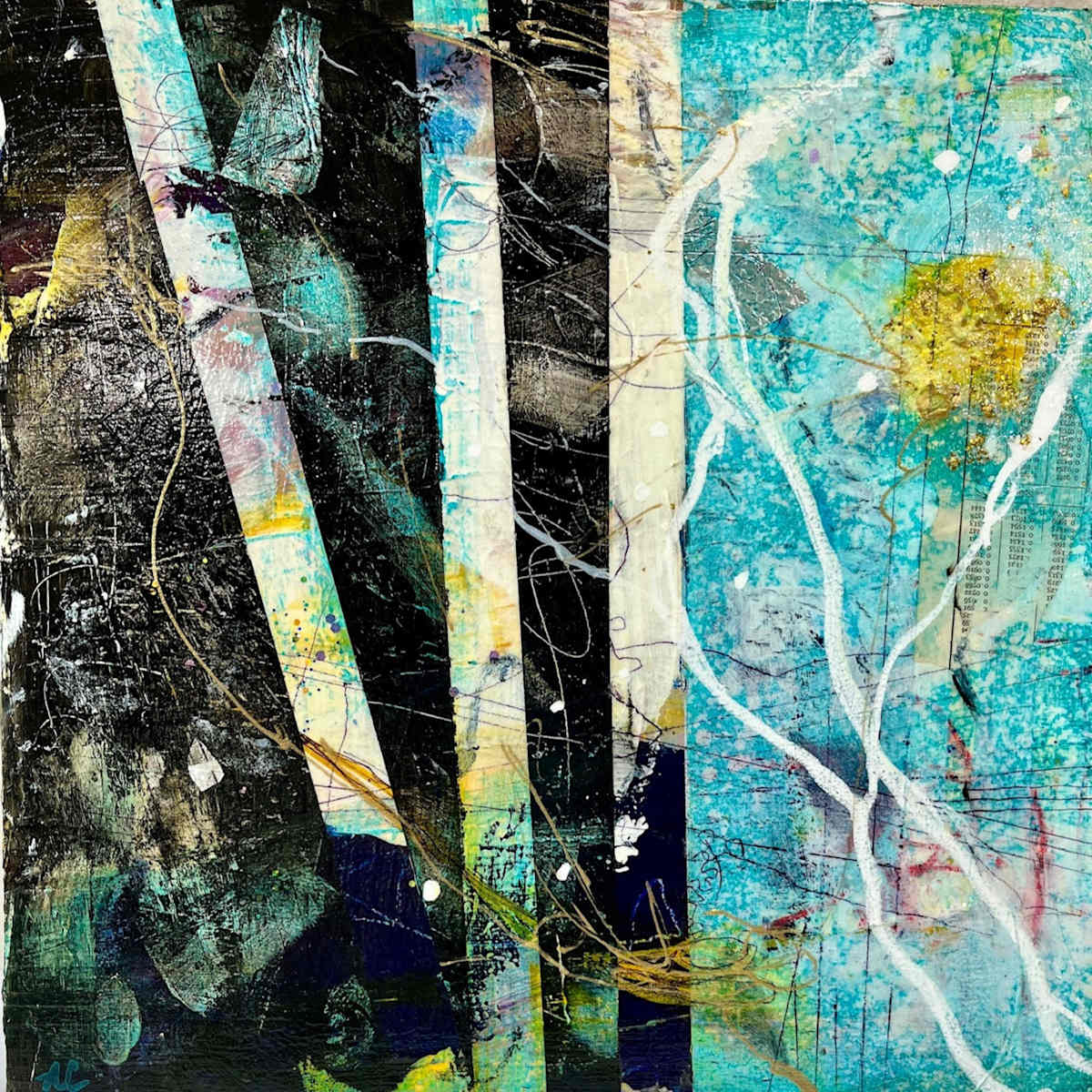 Hope Like A River by Nancy Crossett  Image: A beautiful piece about light overcoming darkness - hope