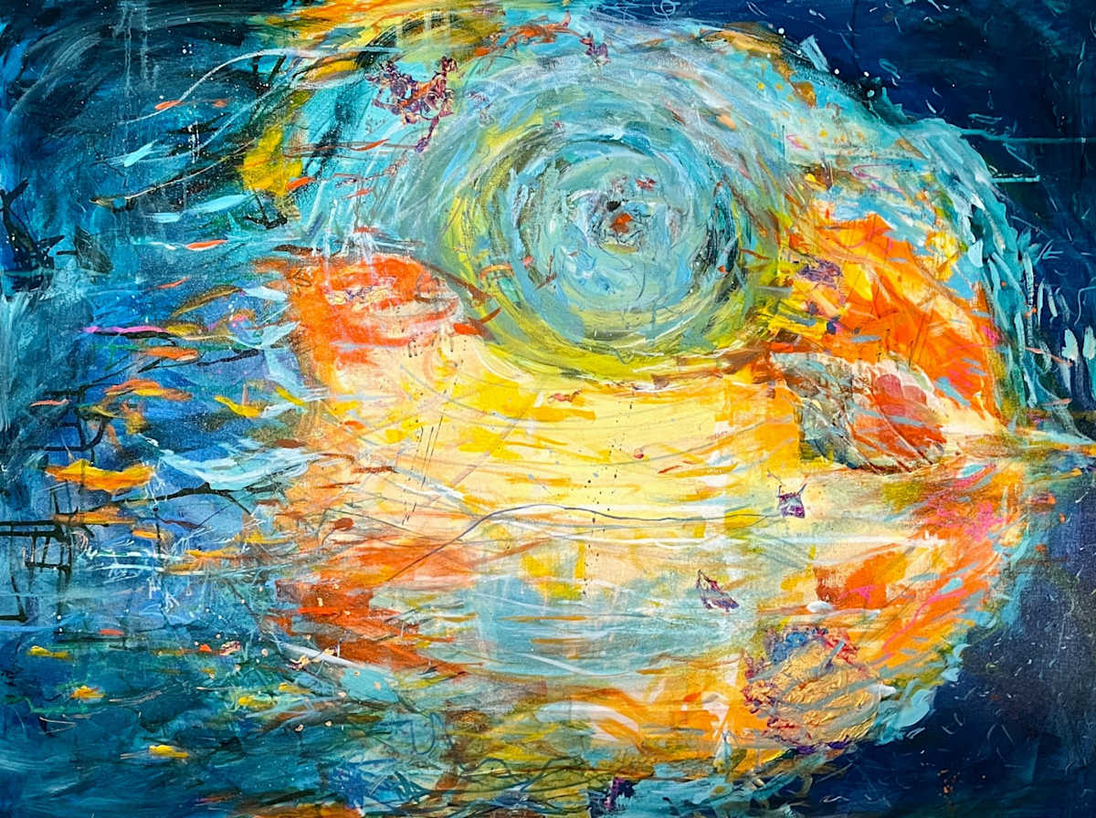 Surfacing - Light Beckons by Nancy Crossett 