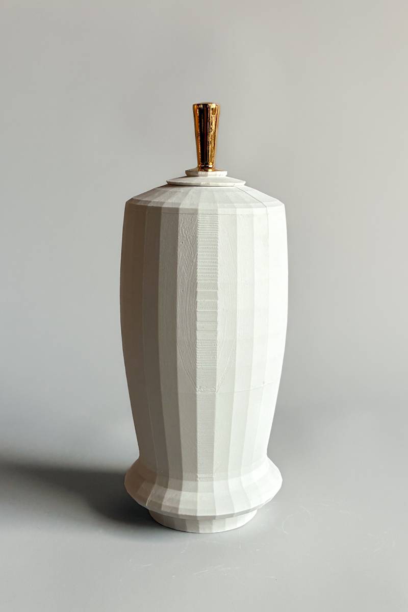 Hybrid Vessel Urn by Topher Gent 