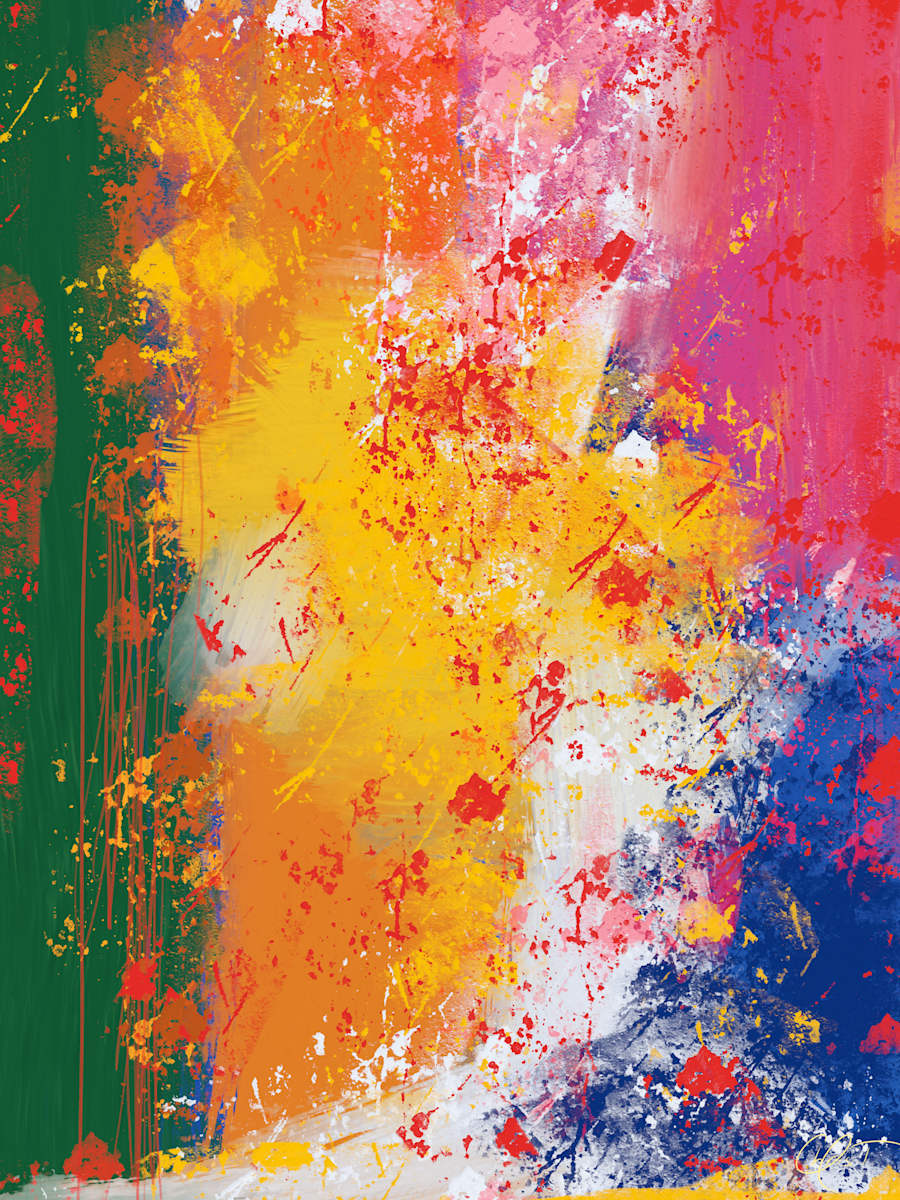 UNTAMED | Expressive Abstract / Contemporary Expressionism by Christopher Thompkins 