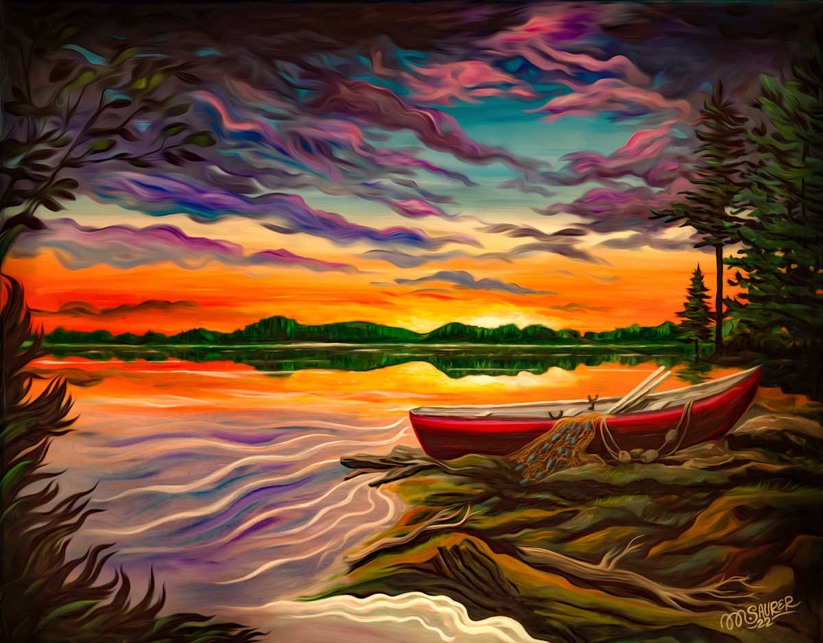 Arctic Sunset by Marissa Kayne Saurer, Image 1.