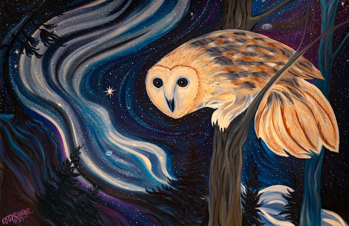 Mythical Owl by Marissa Kayne Saurer, Image 1.