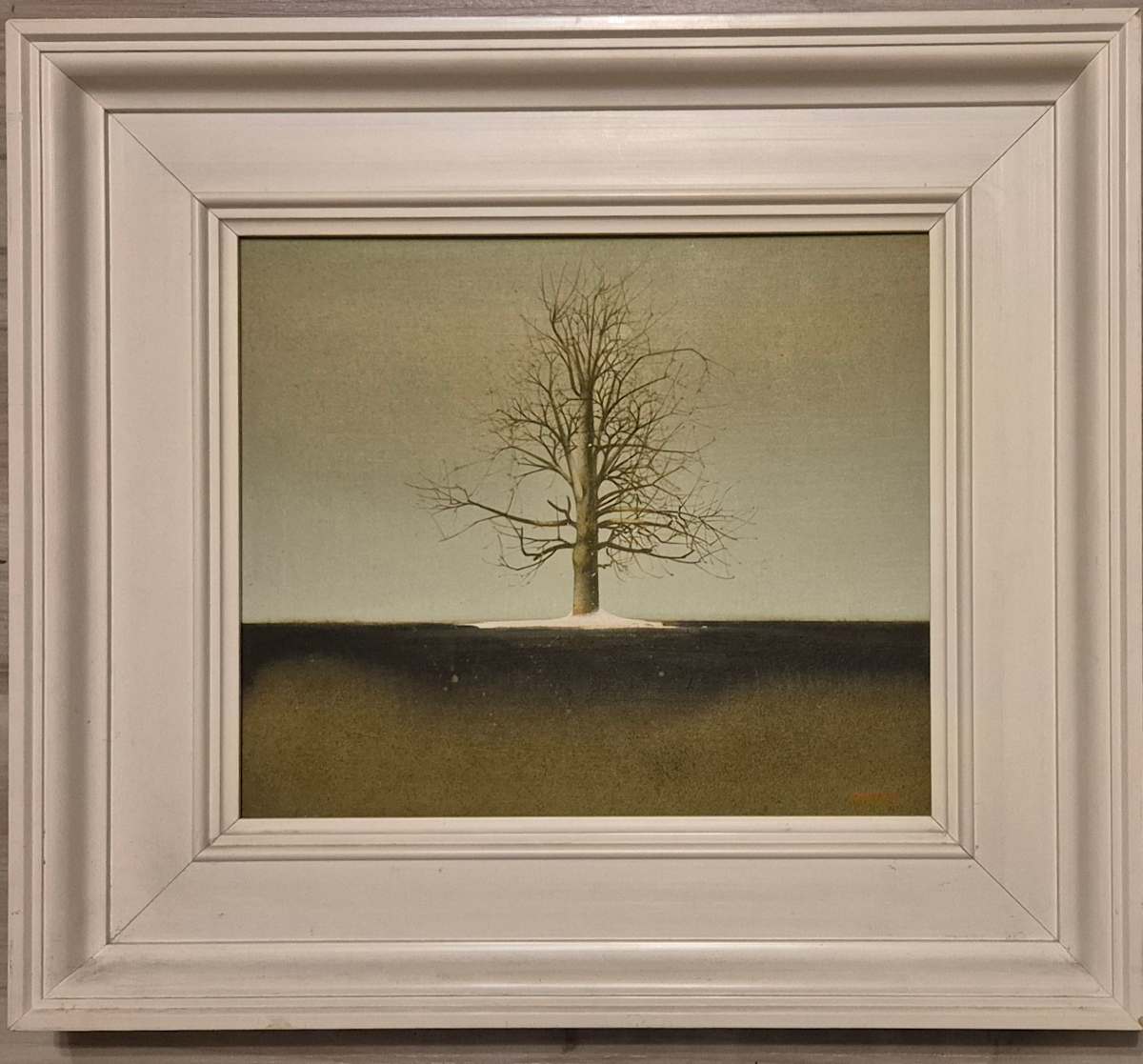 Apfelbaum im Winter by Ernst Balluf 