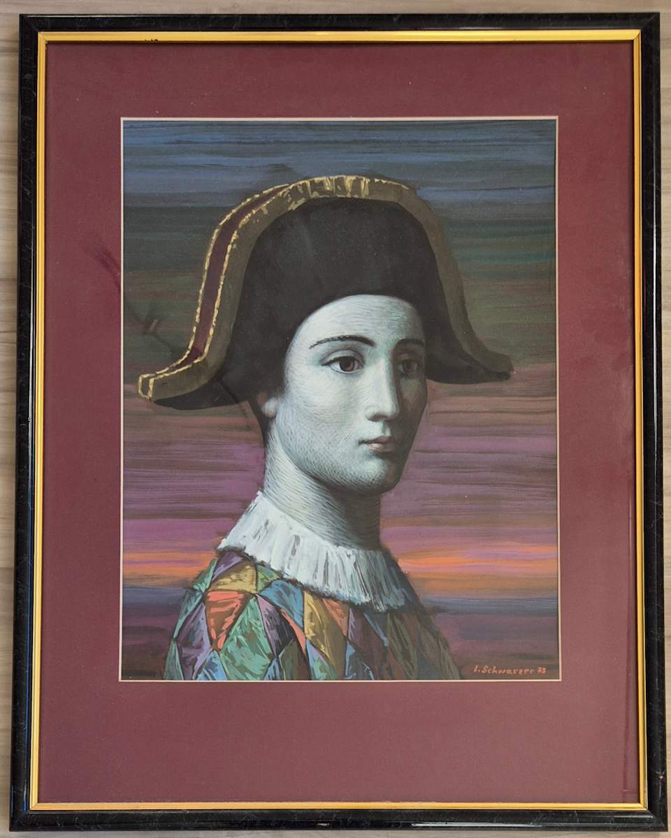 Harlekin by Ludwig Schwarzer 