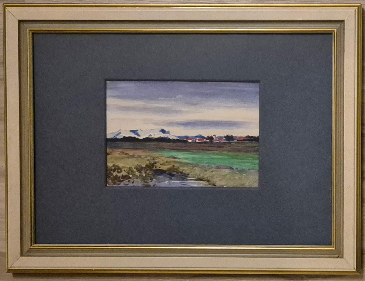 Landschaft in Deutschland (Bayern?) by Heinrich Ludwig Freiherr von Gleichen-Russwurm 