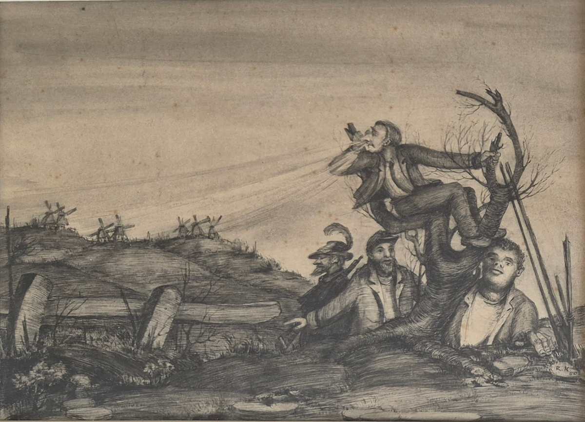 Windmühlen by R. K. 