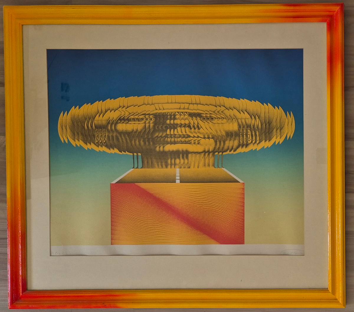Adam warum zitterst du? by Rudolf Hausner 
