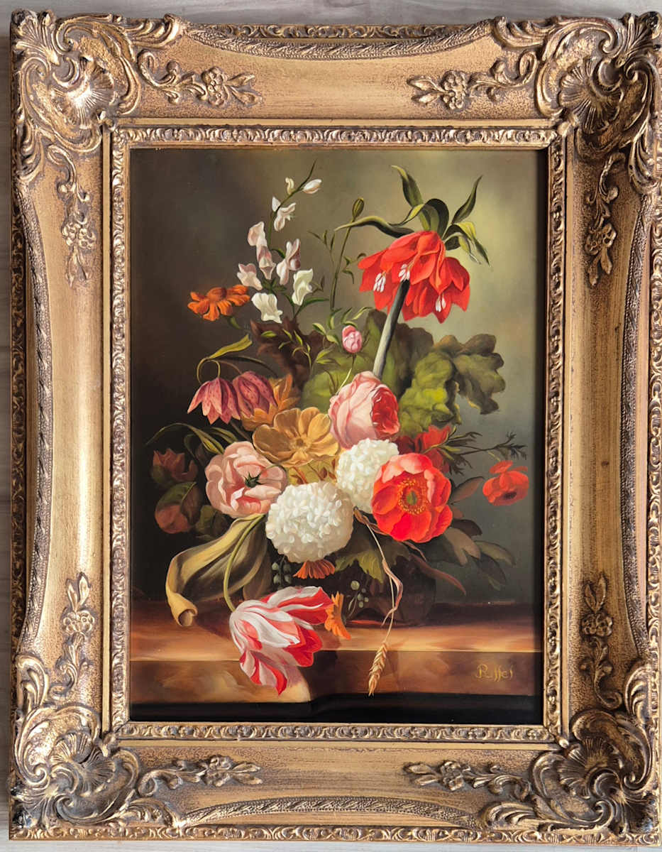Blumenstilleben by . Riffel 