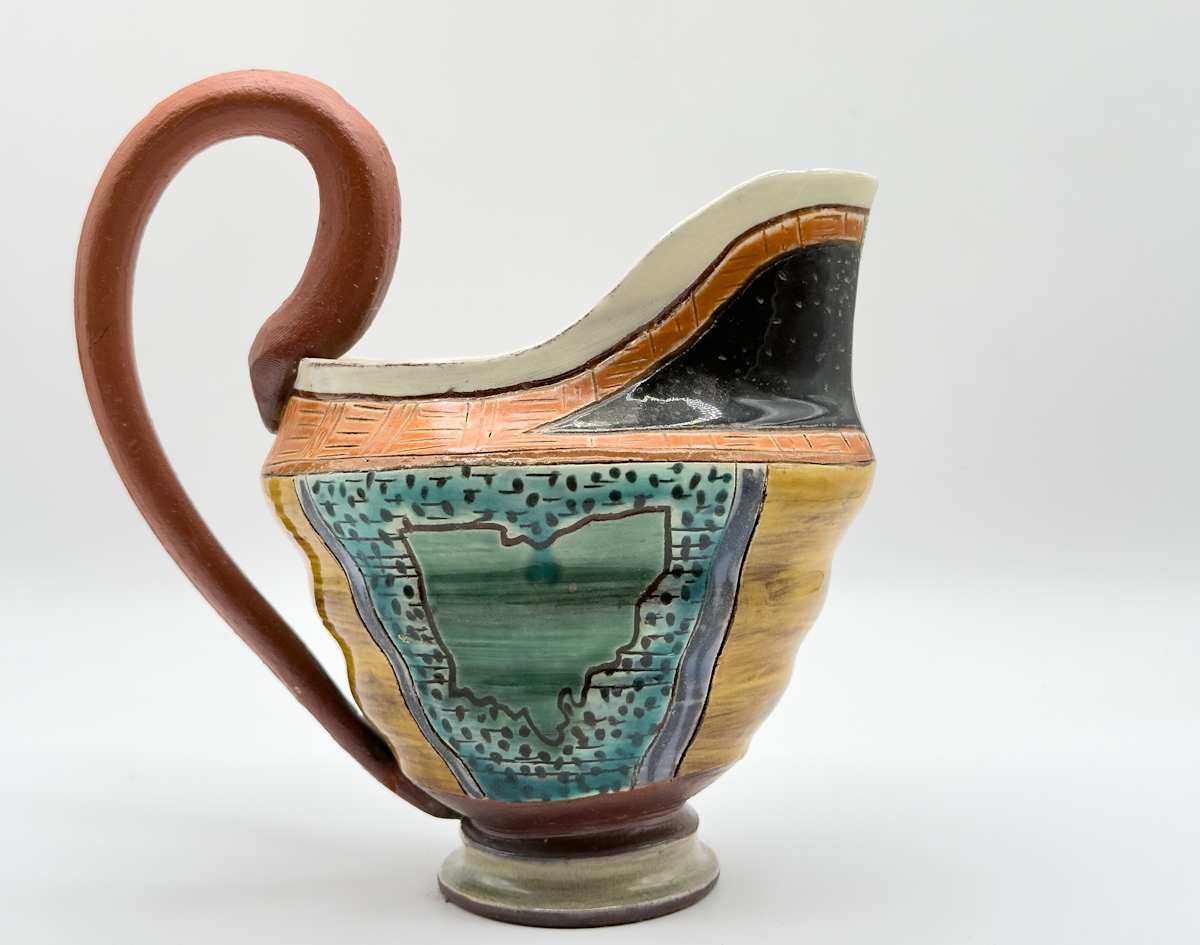 Untitled  (Ohio state pitcher) by George Bowes 