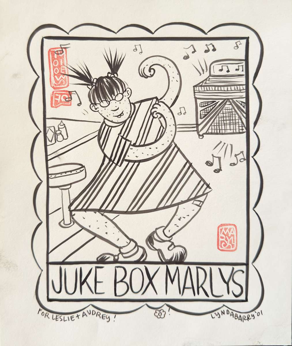 Juke Box Marlys by Lynda Barry, Image 2.