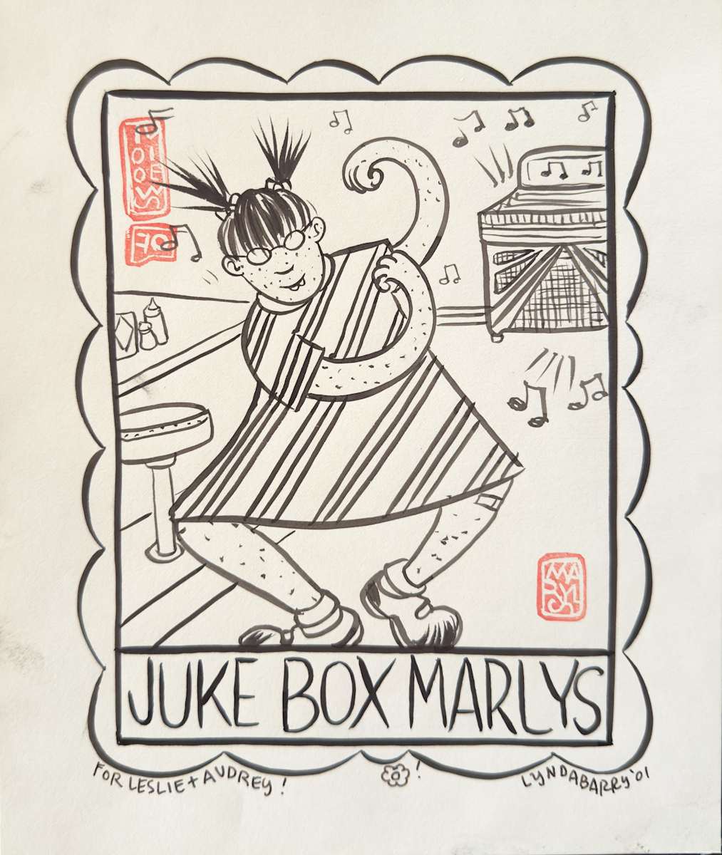 Juke Box Marlys by Lynda Barry, Image 2.
