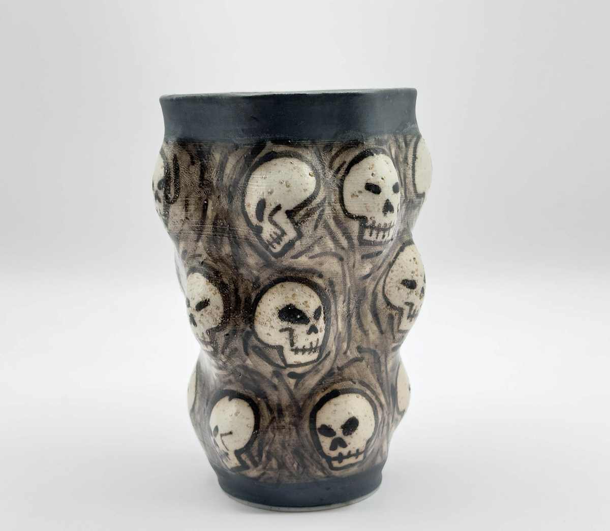 Untitled (skull cup) by George Bowes, Image 1.