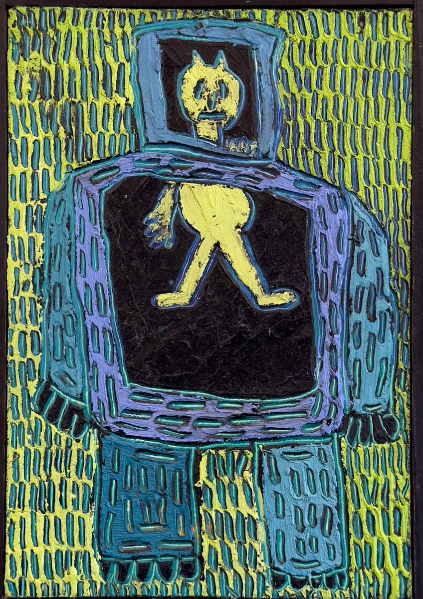 Untitled (small cage series) by Leslie Nichol 