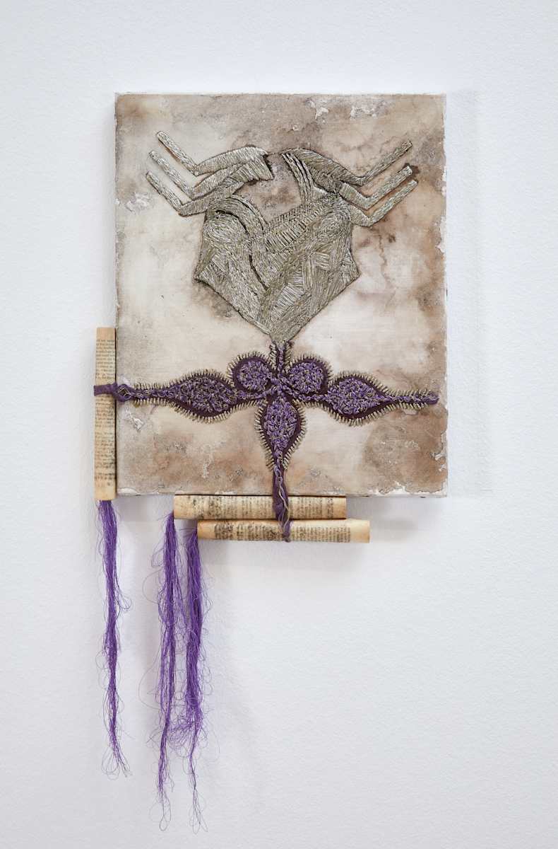 Secretos de Los Andes (Secrets of the Andes) / purple, 2023 by Camila Rodríguez Triana 