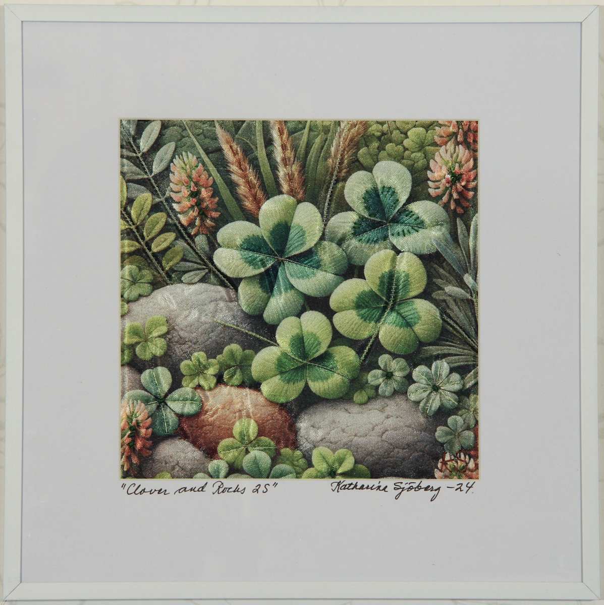 Clover and Rocks by Katrina Sjoberg, Image 1.