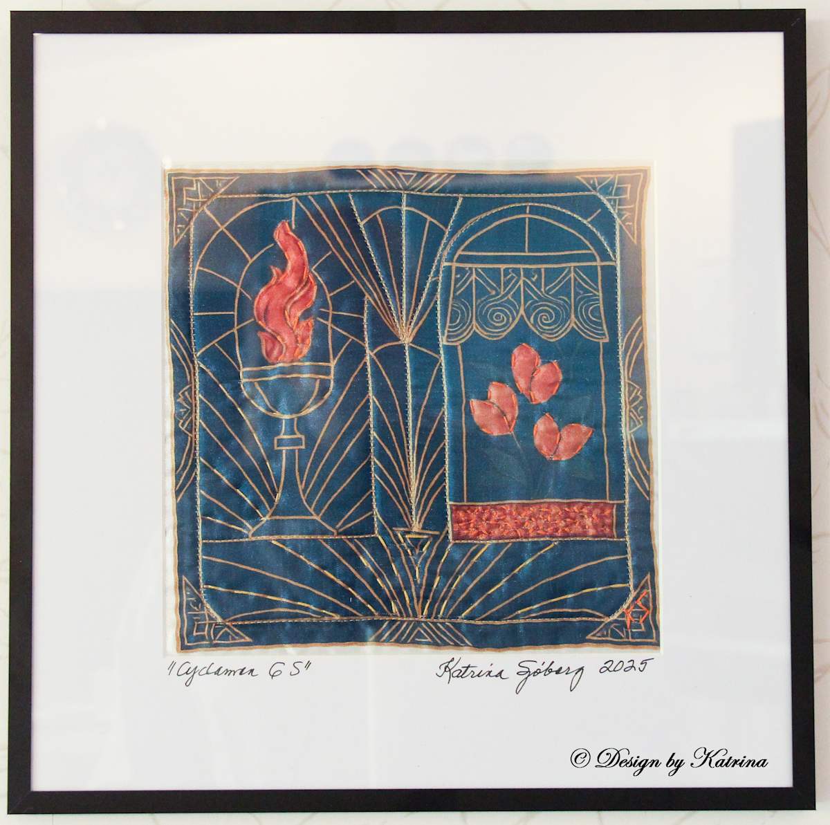 Cyclamen 6S by Katrina Sjoberg  Image: Cyclamen 6S