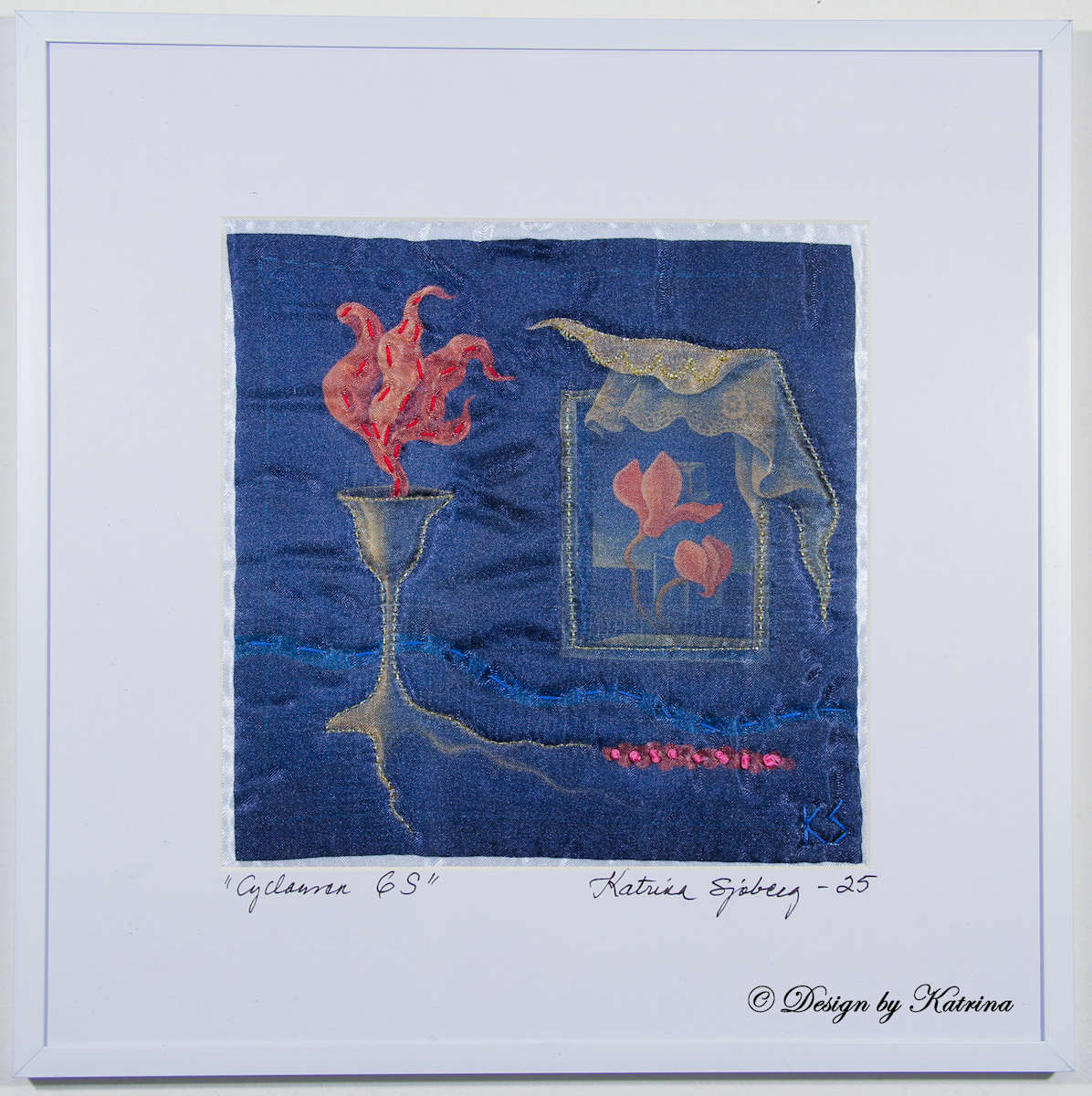 Cyclamen 6Sa by Katrina Sjoberg, Image 1.