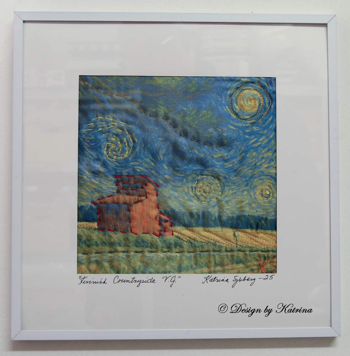 Finnish Countryside Van Gogh by Katrina Sjoberg, Image 2.