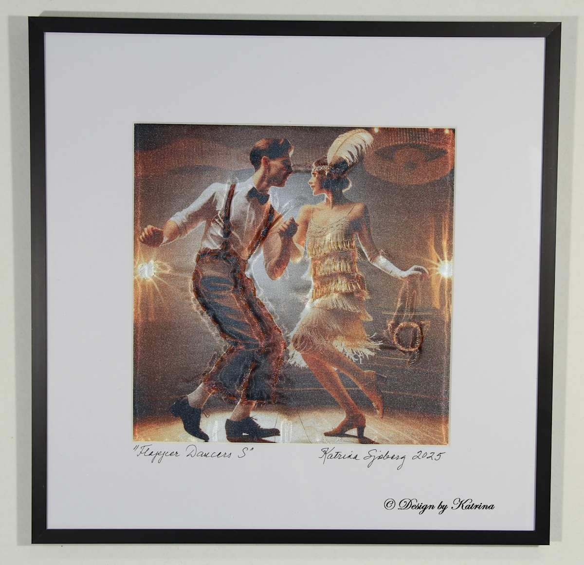 Flapper Dancers S by Katrina Sjoberg  Image: Flapper Dancers S