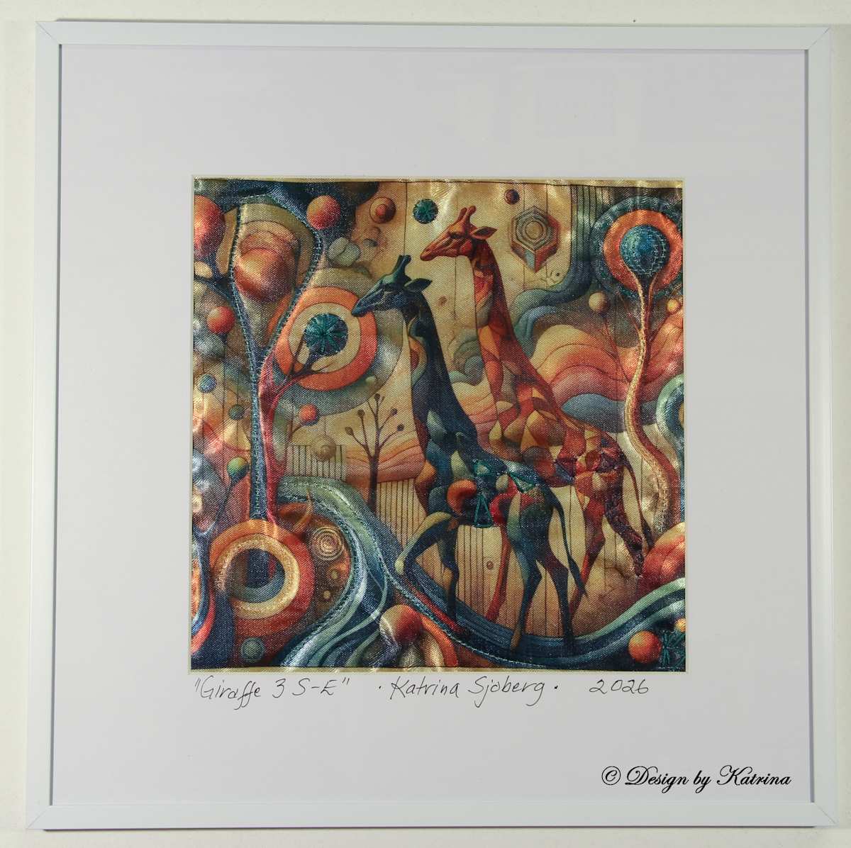 Giraffe 3S-E by Katrina Sjoberg, Image 1.