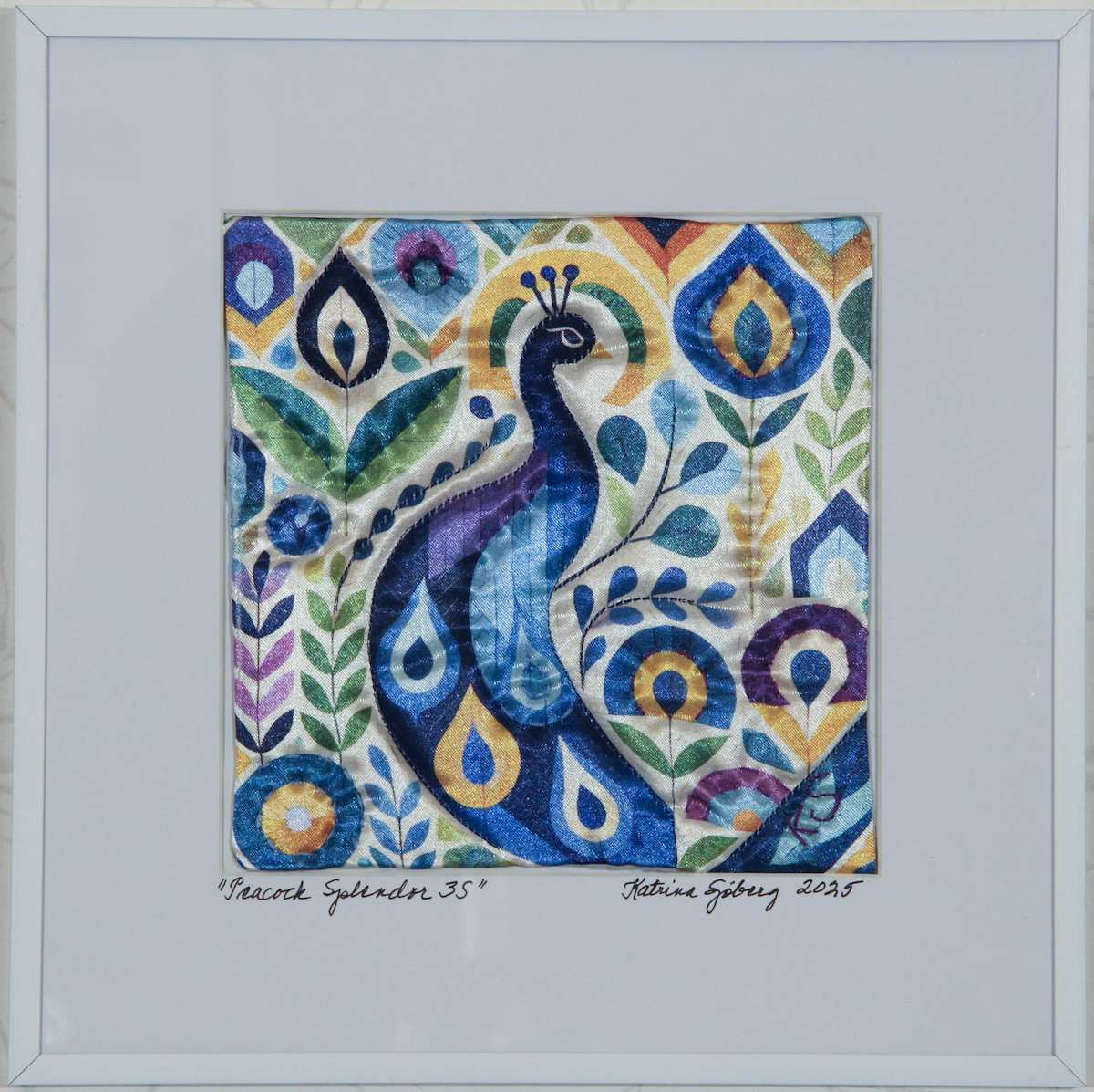 Peacock Splendor 3S by Katrina Sjoberg  Image: Peacock Splendor 3S