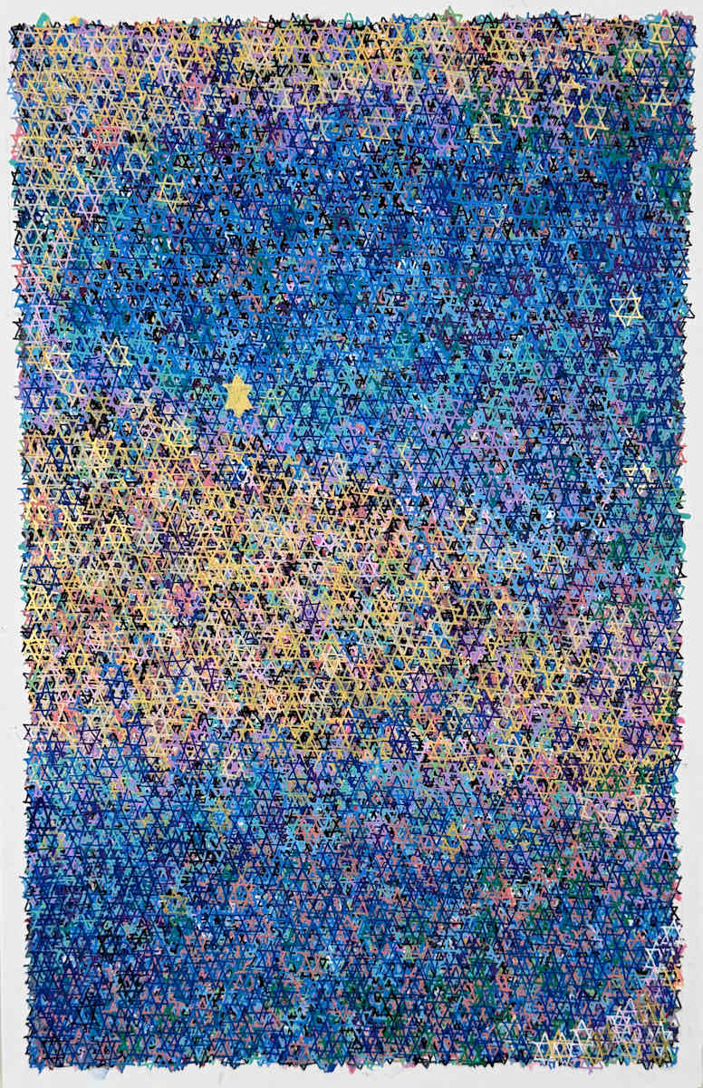 Stars of David Project #10 by Jennifer Lewis 