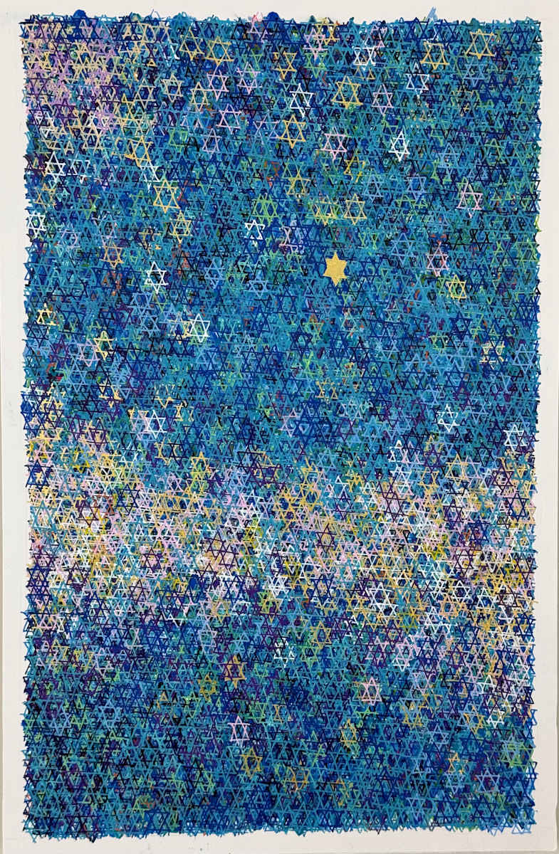 Stars of David Project #12 by Jennifer Lewis 