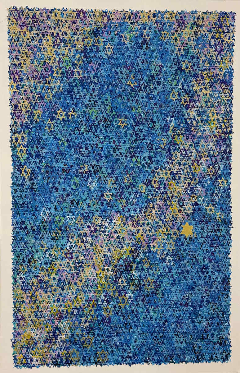 Stars of David Project #15 by Jennifer Lewis 