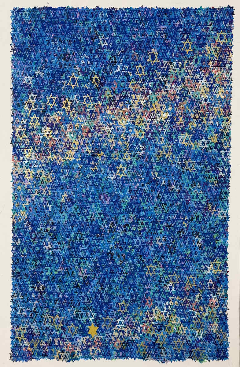 Stars of David Project #19 by Jennifer Lewis 