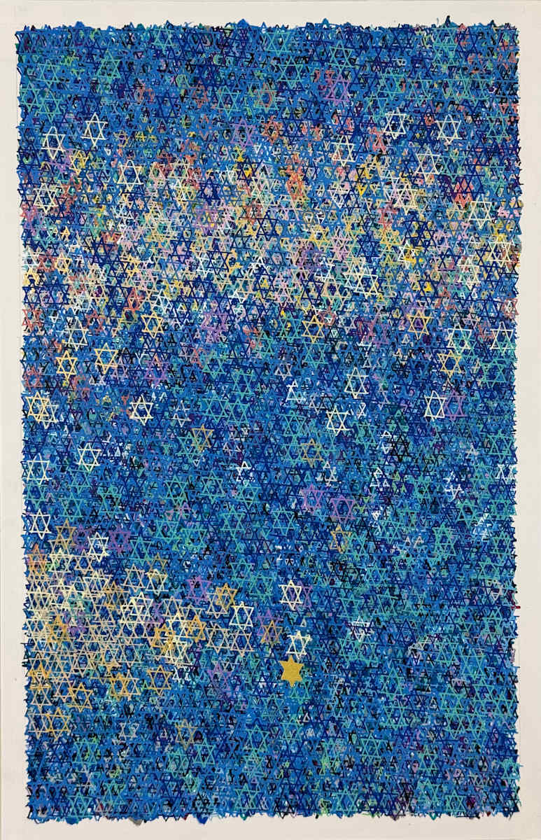 Stars of David Project #20 by Jennifer Lewis 