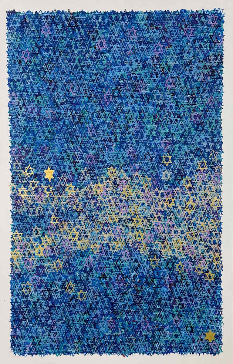 Stars of David Project #27 by Jennifer Lewis 