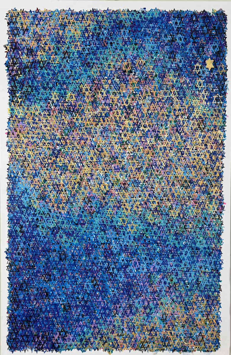 Stars of David Project #6 by Jennifer Lewis 