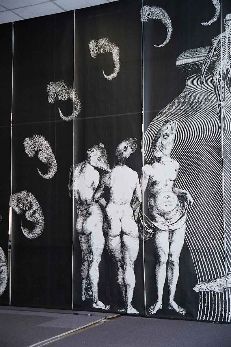 Detail: Genetics/Memetics: Art-O-Matic 2002, Washington, DC by Patricia Buck, Image 1.