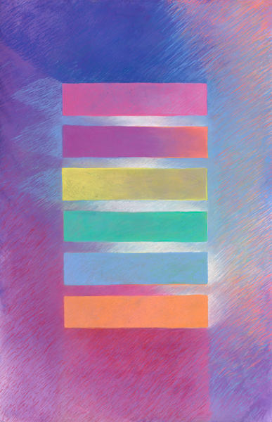 Paintings of the I Ching: Pastel Light by Patricia Buck, Image 1.