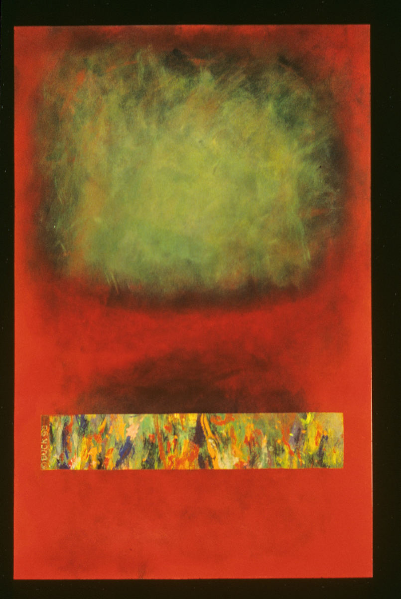 The Glyph Series: Chinese Red Fire Glyph by Patricia Buck 