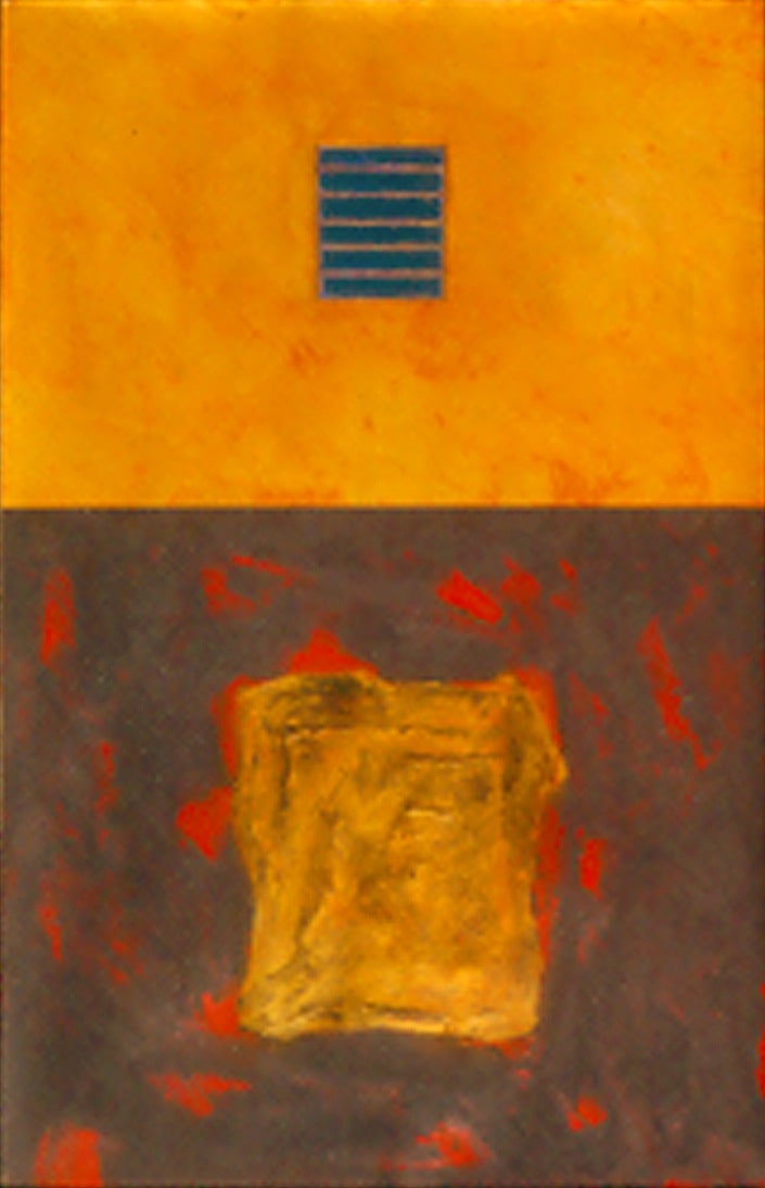 Paintings of the I Ching:  Small Hexagram with Square by Patricia Buck 