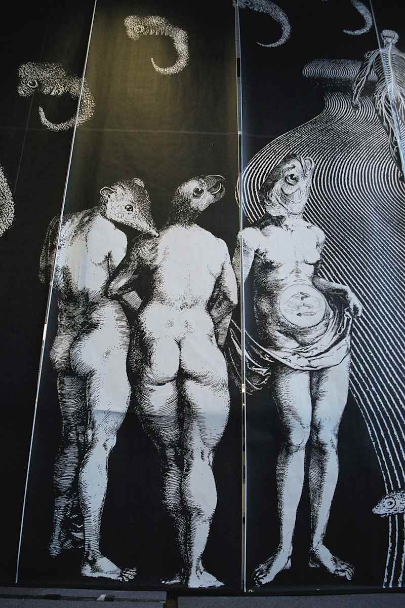 Installation of Genetics/Memetics, Artomatic 2002 by Patricia Buck, Image 9.