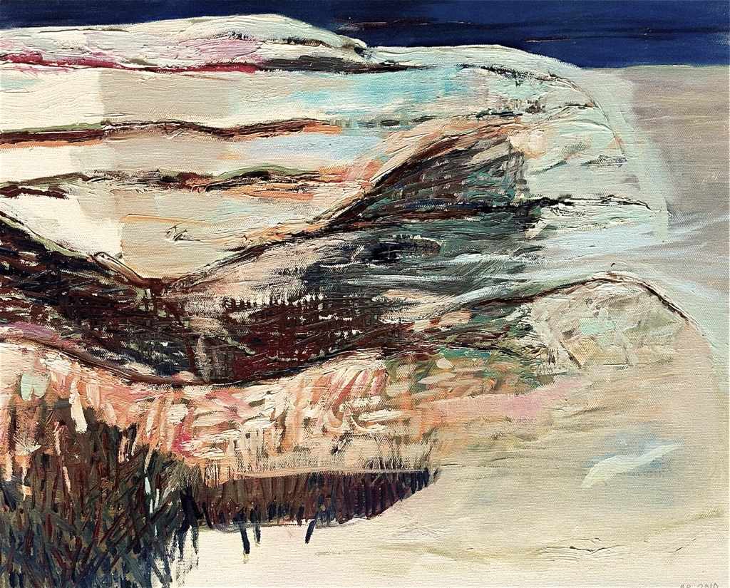 Rocks near Windmill Beach by Angela Briggs 