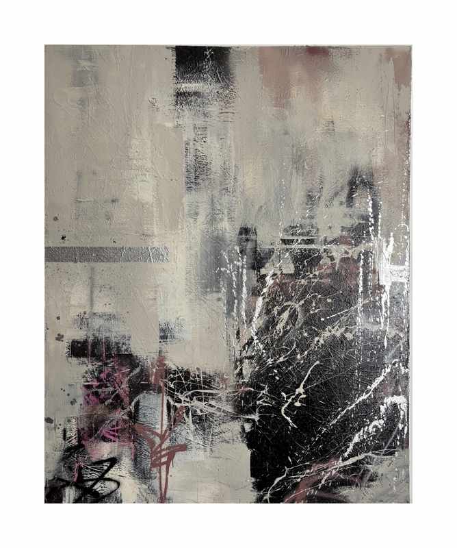 Don’t call me babe by Nicholas Tramontin  Image: Acrylic on Canvas 