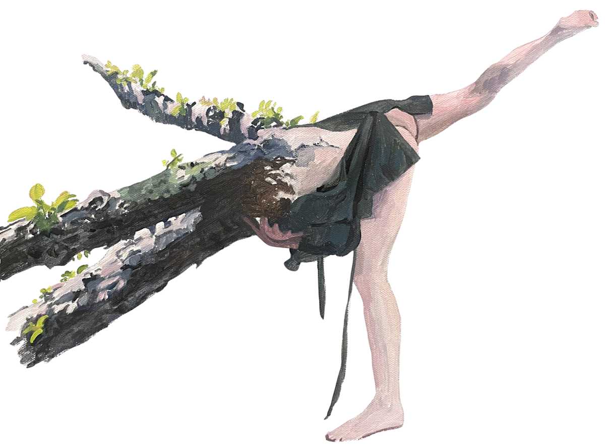 Apple Tree 19 (Daphne, Tilting) by Betsy Jacks, Image 2.