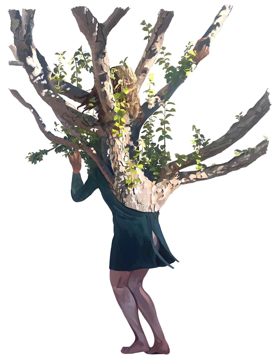 Apple Tree 23 (Daphne, Branching) by Betsy Jacks, Image 1.