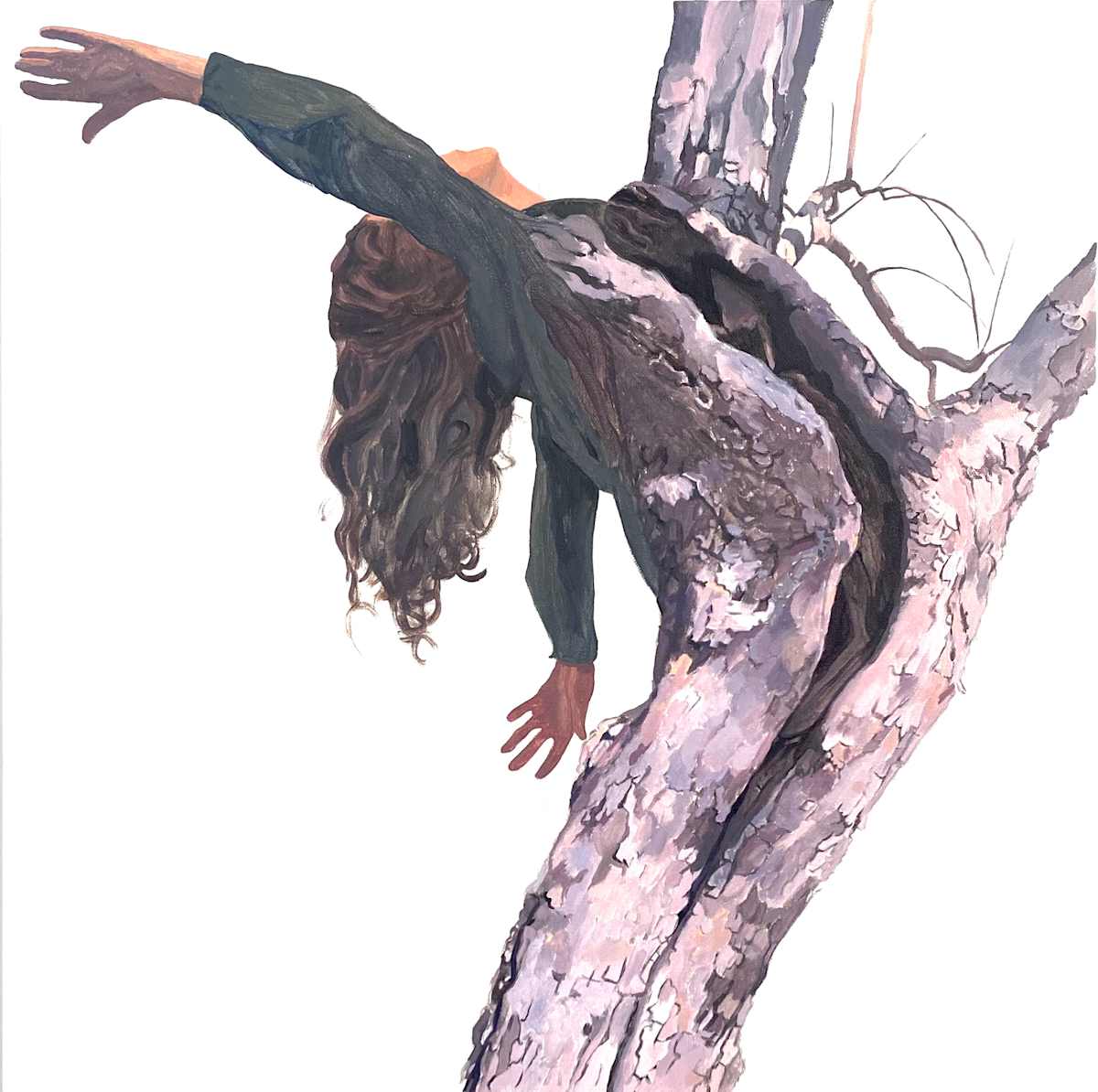 Apple Tree 1 (Daphne, Bending) by Betsy Jacks 