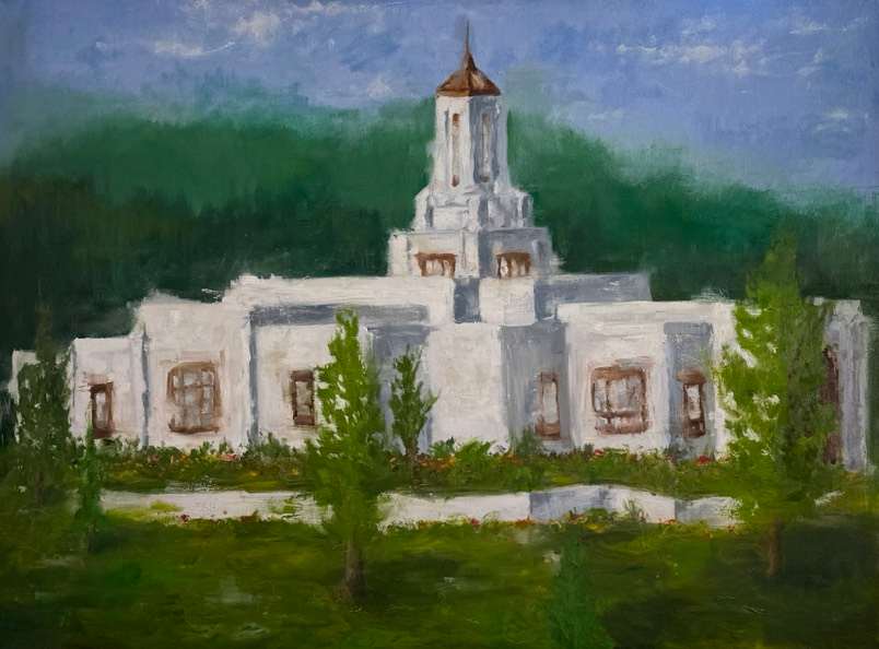 Willamette Valley Temple by Brandon Waite 