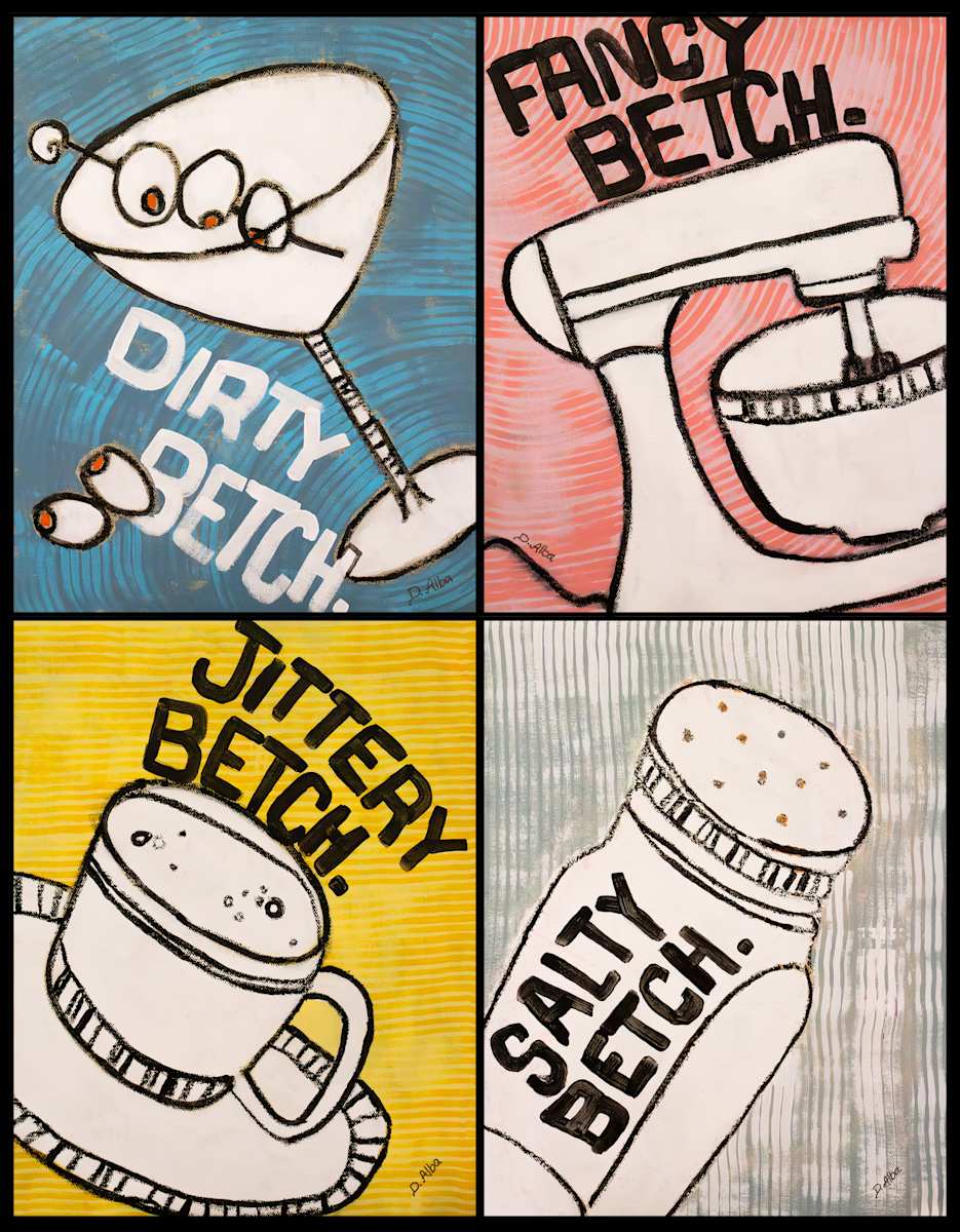 Betch Series (Four Pieces) by Diego Alba, Image 1.