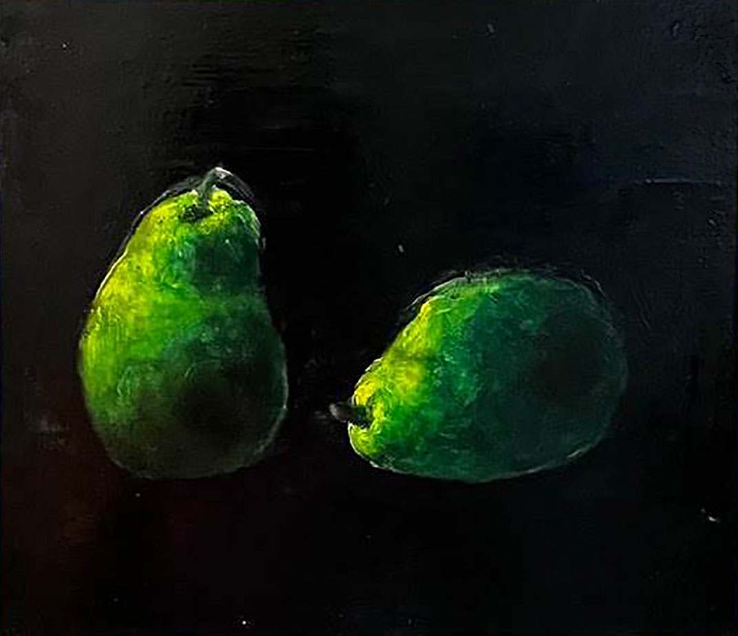 Green Pears by Arthur Gebhardt, Image 2.