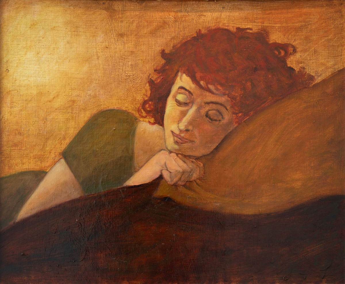 Sleeping Lady by Arthur Gebhardt, Image 3.